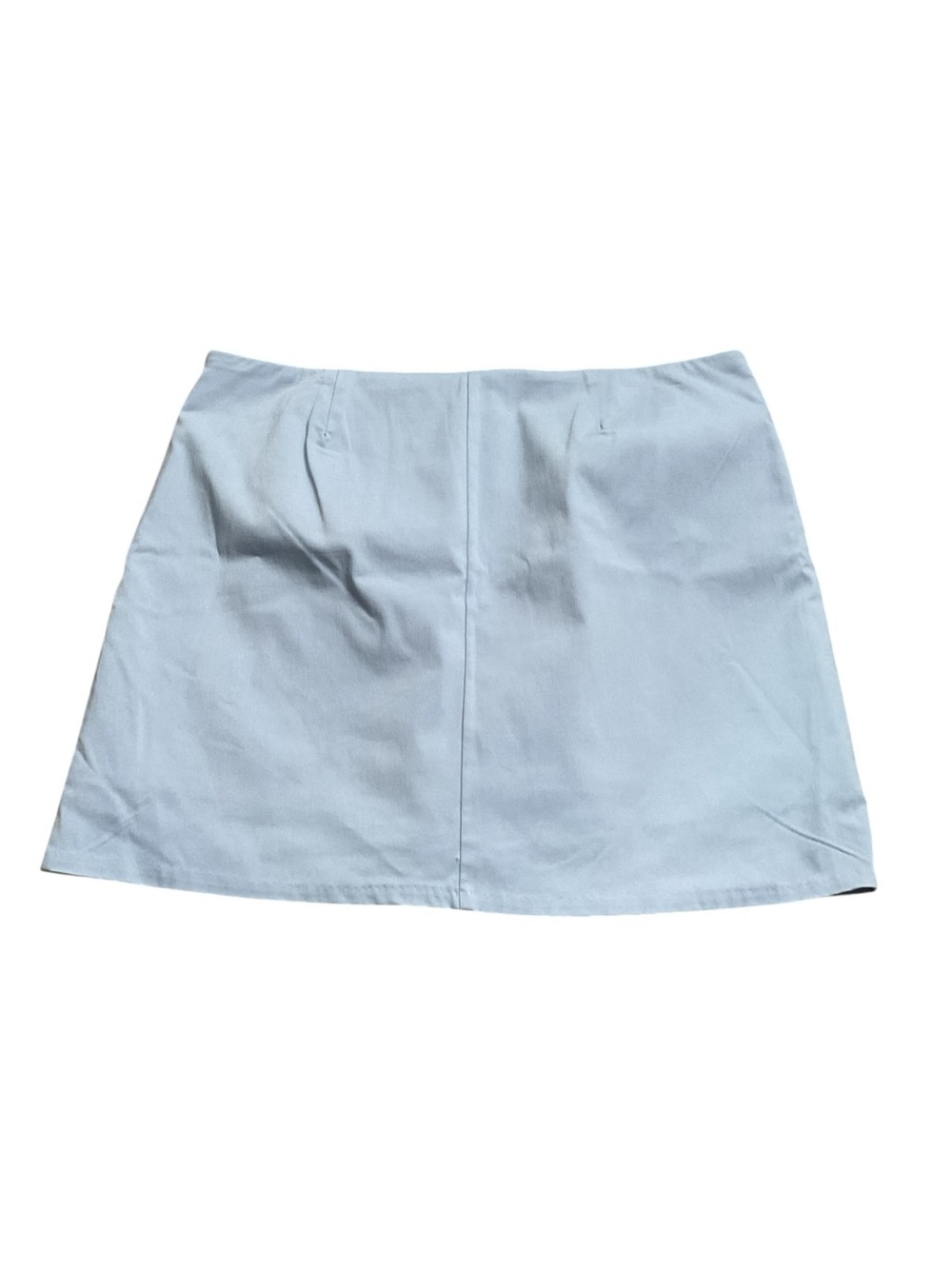 Zac & Rachel Blue and Cream Colorblock Mini Skort RT $50 - Picture 2 of 6